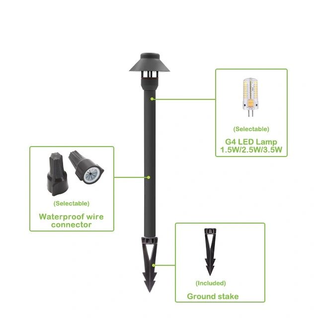 Aluminum Path Light PPL1301