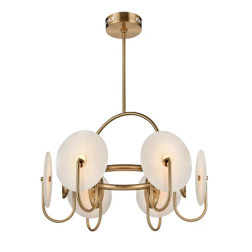 Halo Marble LED Pendant Light in Large and Small Pendant