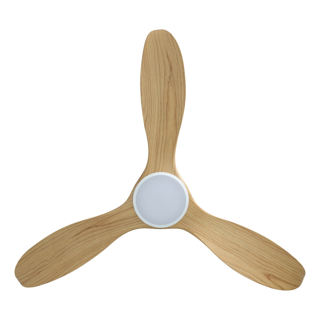 EGLO NOOSA 52 DC ceiling fan with LED light Blackbutt Ceiling Fan