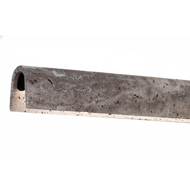 Arc Travertine Pendant Light Gray Pendant