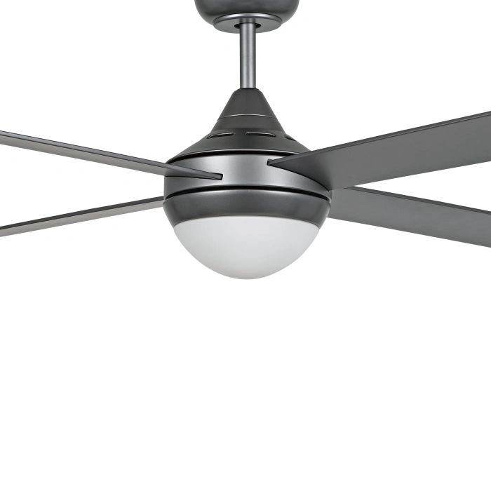 EGLO STRADBROKE 52 DC ceiling fan with E27 light TITANIUM