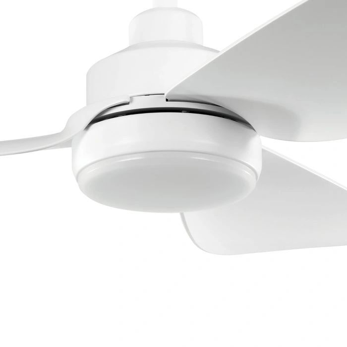 EGLO TORQUAY 42 DC ceiling fan with 20W LED light MATTE WHITE