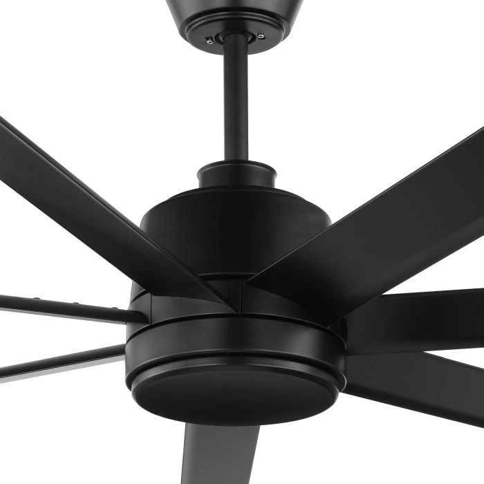 EGLO TOURBILLION 60 DC ceiling fan MATTE BLACK