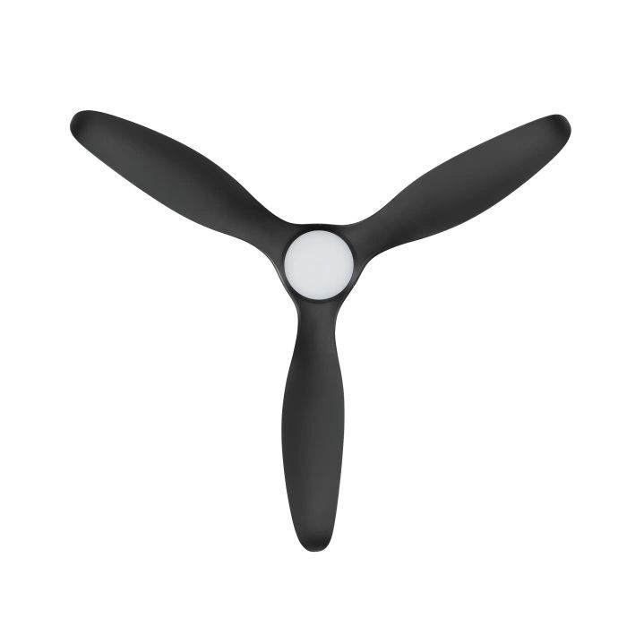 EGLO NOOSA 60 DC ceiling fan with LED light MATTE BLACK