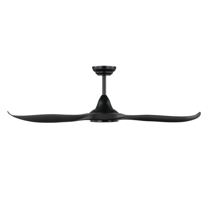 EGLO NOOSA 60 DC ceiling fan with LED light MATTE BLACK