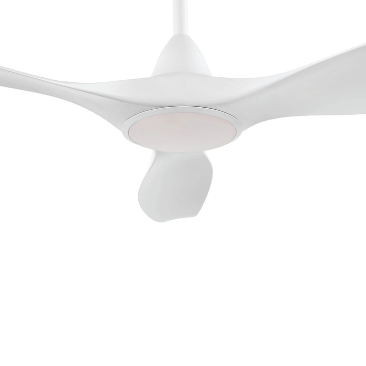 EGLO NOOSA 60 DC ceiling fan with LED light MATTE WHITE