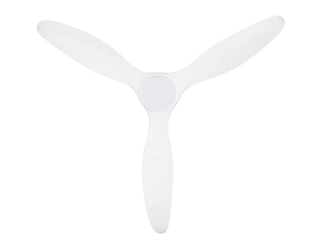 EGLO NOOSA 60 DC ceiling fan with LED light MATTE WHITE