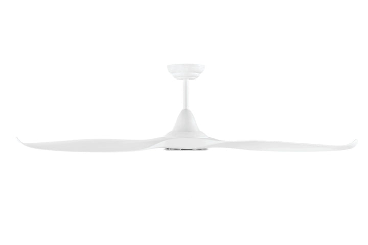 EGLO NOOSA 60 DC ceiling fan with LED light MATTE WHITE