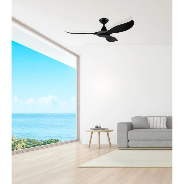 EGLO NOOSA 52 DC ceiling fan MATTE BLACK