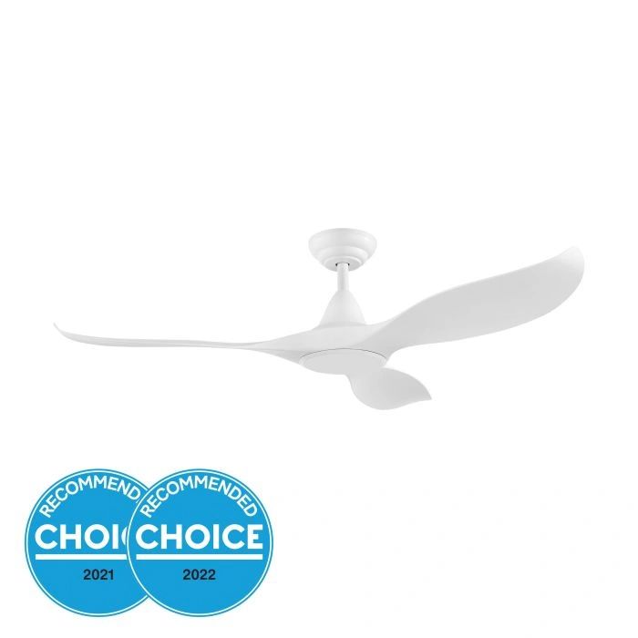 EGLO NOOSA 52 DC ceiling fan MATTE WHITE