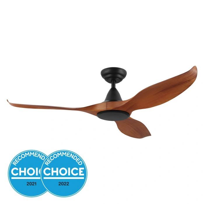 EGLO NOOSA 52 DC ceiling fan TEAK