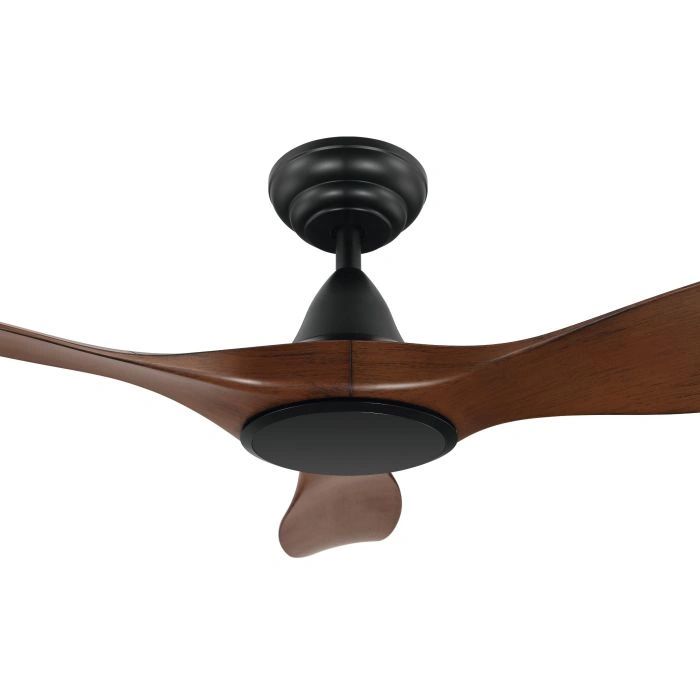 EGLO NOOSA 60 DC ceiling fan DARK NATURAL TIMBER