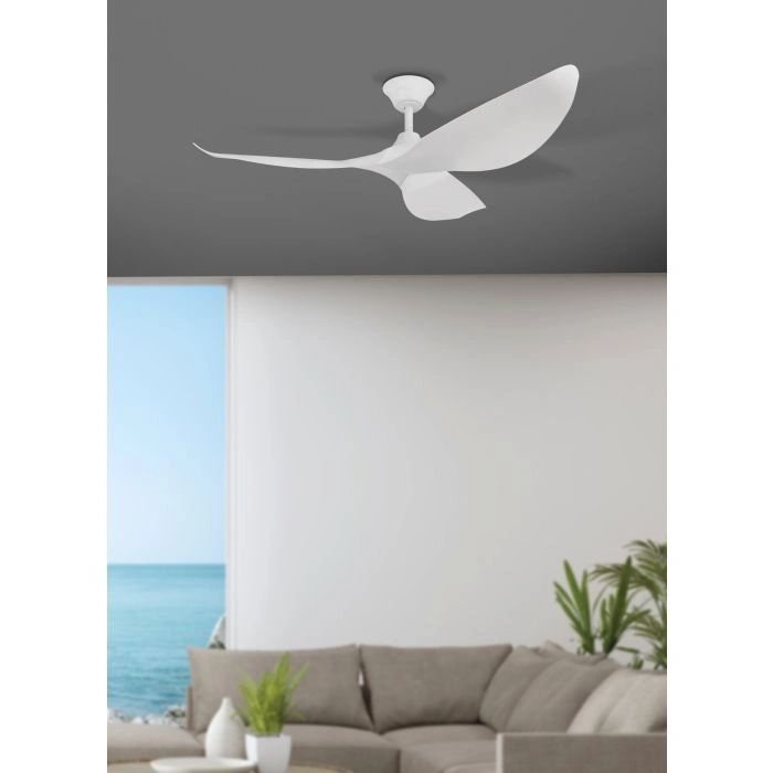 EGLO CABARITA 50 DC ceiling fan MATTE WHITE