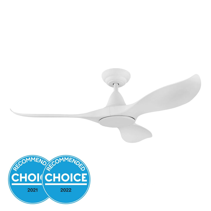 EGLO NOOSA 46 DC ceiling fan MATTE WHITE