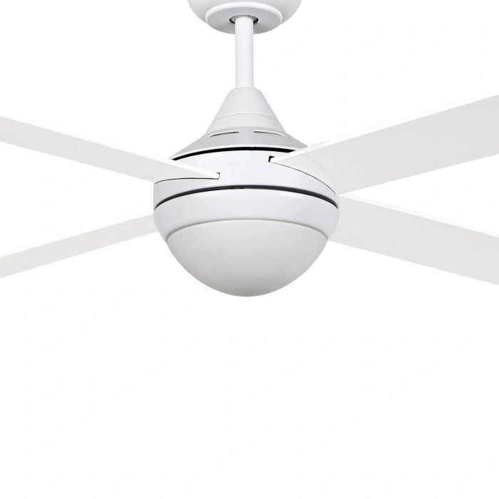 EGLO STRADBROKE 52 DC ceiling fan with E27 light MATTE WHITE