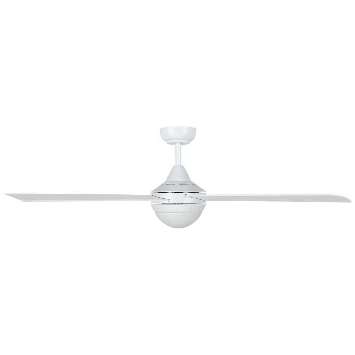 EGLO STRADBROKE 52 DC ceiling fan with E27 light MATTE WHITE