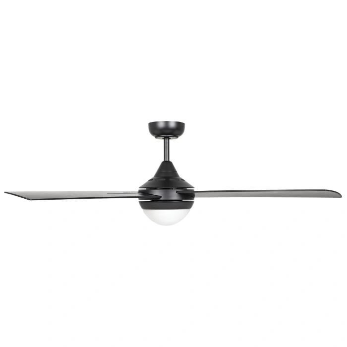 EGLO STRADBROKE 52 DC ceiling fan with E27 light MATTE BLACK