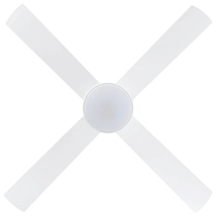 EGLO STRADBROKE 48 DC ceiling fan with LED light MATTE WHITE