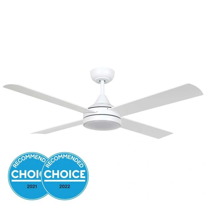 EGLO STRADBROKE 48 DC ceiling fan with LED light MATTE WHITE