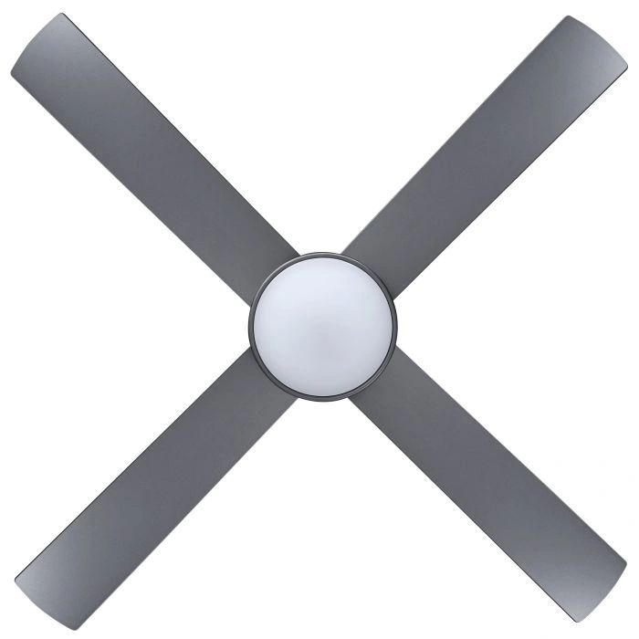 EGLO STRADBROKE 48 DC ceiling fan with 20W LED light TITANIUM