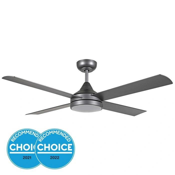 EGLO STRADBROKE 48 DC ceiling fan with 20W LED light TITANIUM