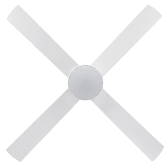 EGLO STRADBROKE 52 DC ceiling fan with 20W LED light MATTE WHITE