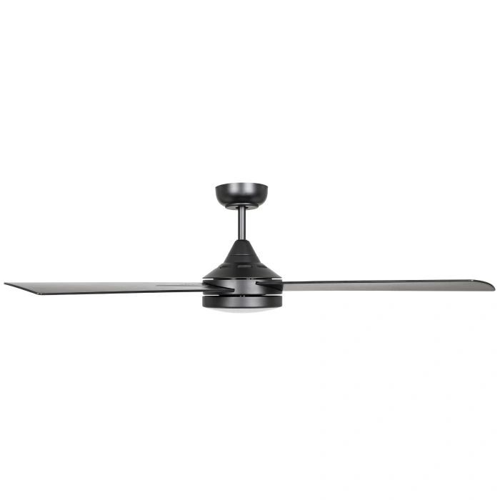 EGLO STRADBROKE 52 DC ceiling fan with 20W LED light MATTE BLACK