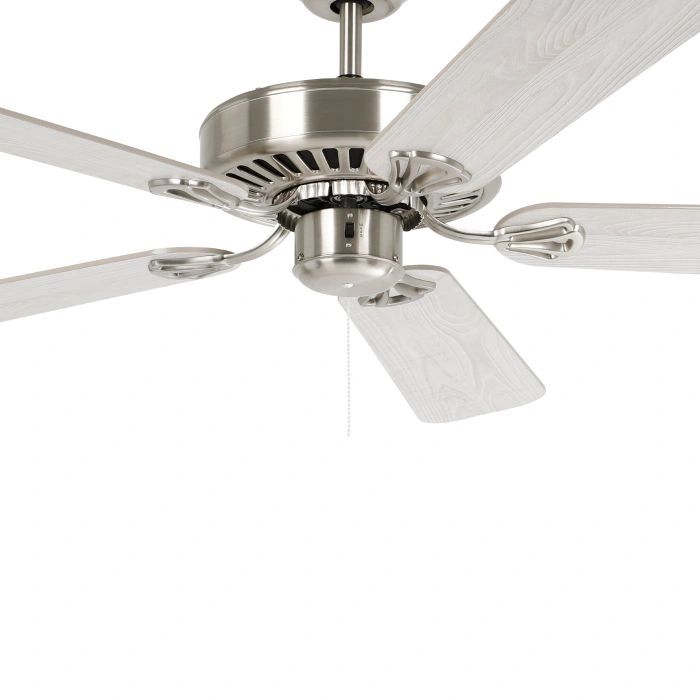 EGLO WAIKIKI 52 AC ceiling fan LIGHT OAK/SATIN NICKEL