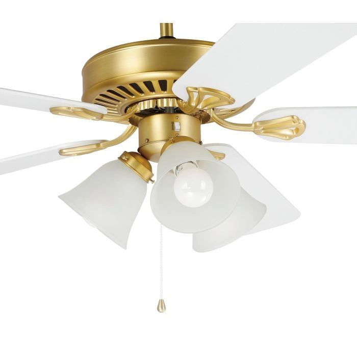 WAIKIKI ceiling fan E27 light accessory BRUSHED BRASS