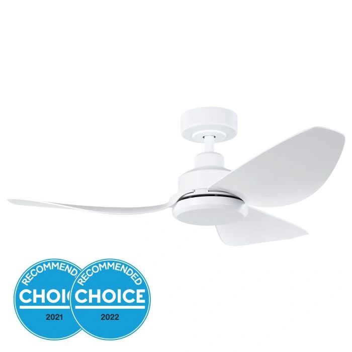 EGLO TORQUAY 42 DC ceiling fan MATTE WHITE