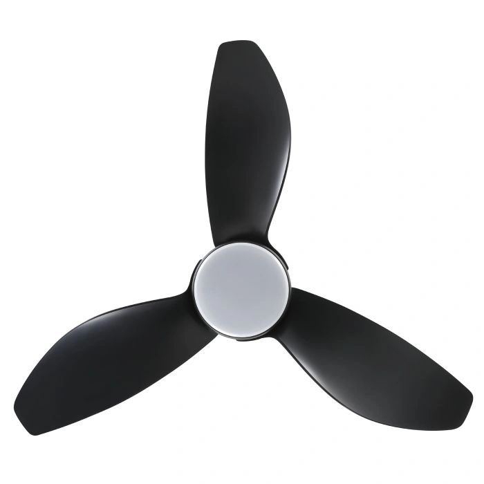 EGLO TORQUAY 42 DC ceiling fan with 20W LED light MATTE BLACK