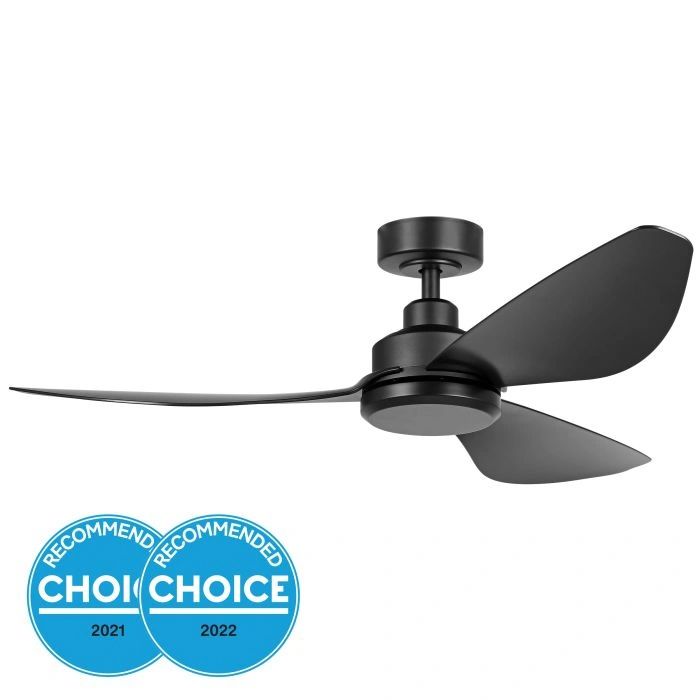 EGLO TORQUAY 48 DC ceiling fan MATTE BLACK