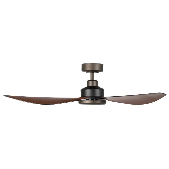 EGLO TORQUAY 48 DC ceiling fan RED BROWN WOOD OPTICS