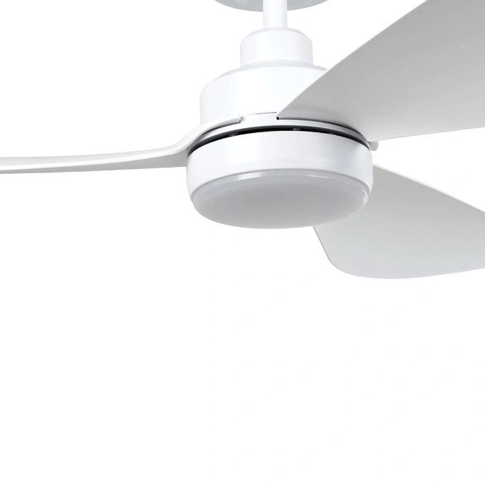 EGLO TORQUAY 48 DC ceiling fan with LED LIGHT MATTE WHITE