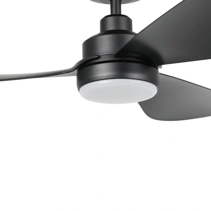 EGLO TORQUAY 48 DC ceiling fan with LED light MATTE BLACK