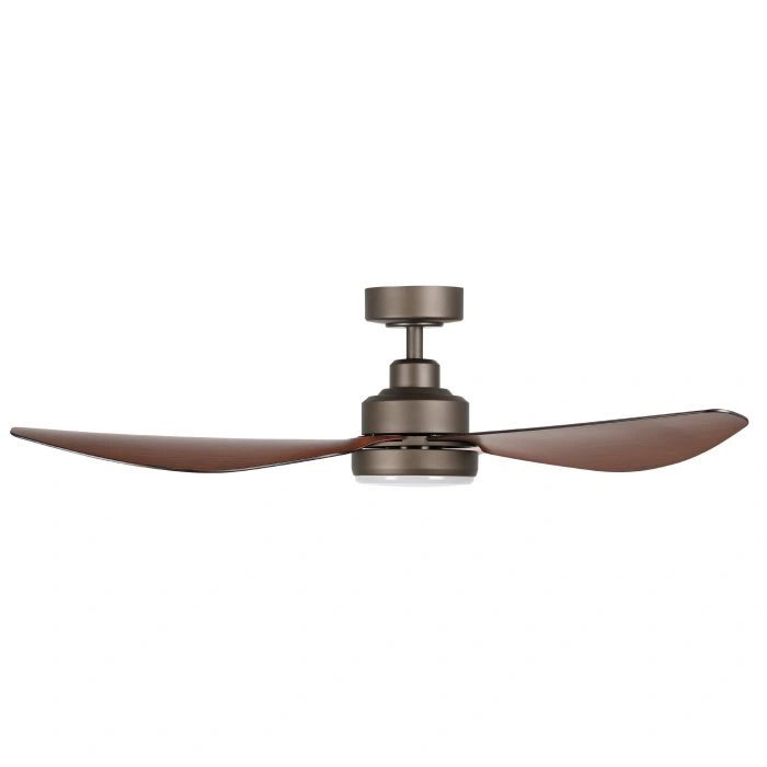 EGLO TORQUAY 48 DC ceiling fan with LED light RED BRIWN WOOD OPTICS