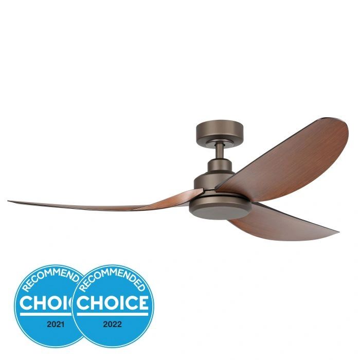 EGLO TORQUAY 56 DC ceiling fan RED BROWN WOOD OPTICS