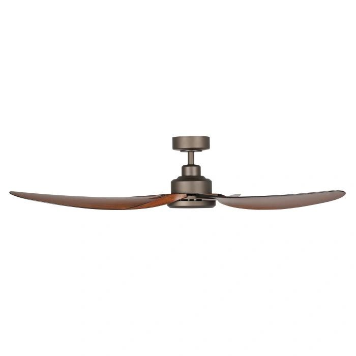 EGLO TORQUAY 56 DC ceiling fan RED BROWN WOOD OPTICS