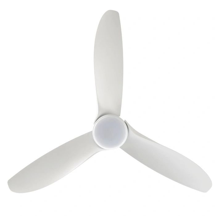 EGLO TORQUAY 56 DC ceiling fan LED light MATTE WHITE