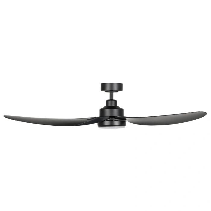 EGLO TORQUAY 56 DC ceiling fan LED light MATTE BLACK