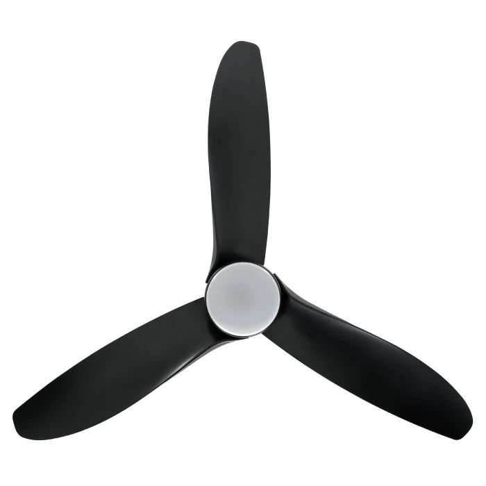 EGLO TORQUAY 56 DC ceiling fan LED light MATTE BLACK