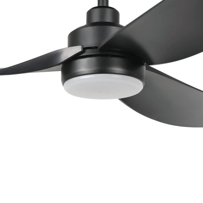 EGLO TORQUAY 56 DC ceiling fan LED light MATTE BLACK