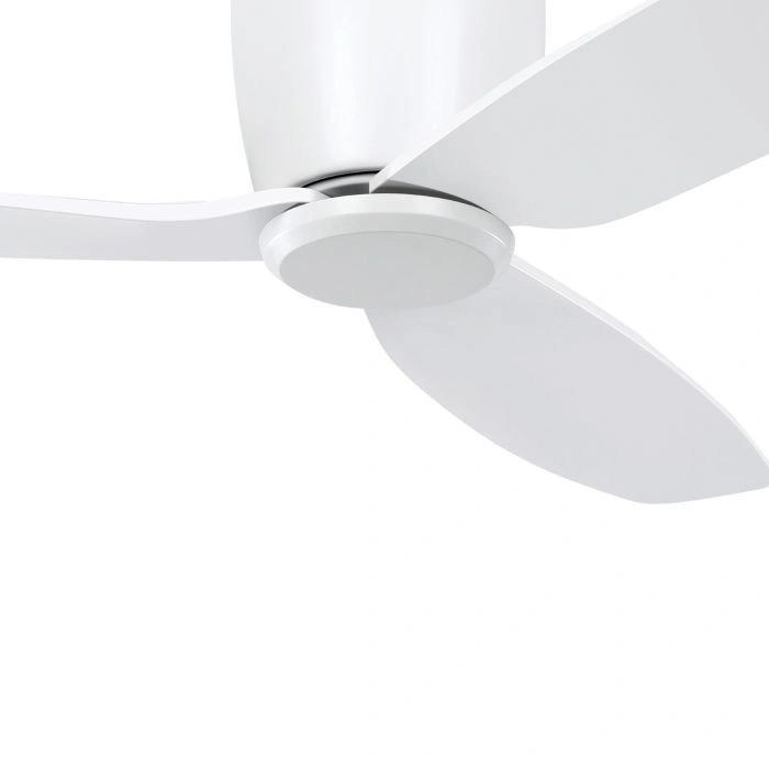 EGLO SEACLIFF 44 DC hugger ceiling fan MATTE WHITE