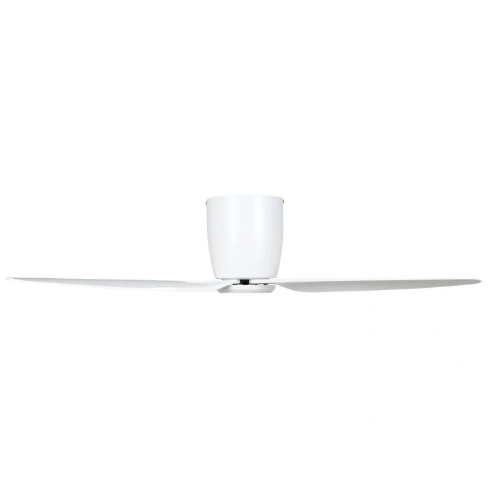 EGLO SEACLIFF 44 DC hugger ceiling fan MATTE WHITE