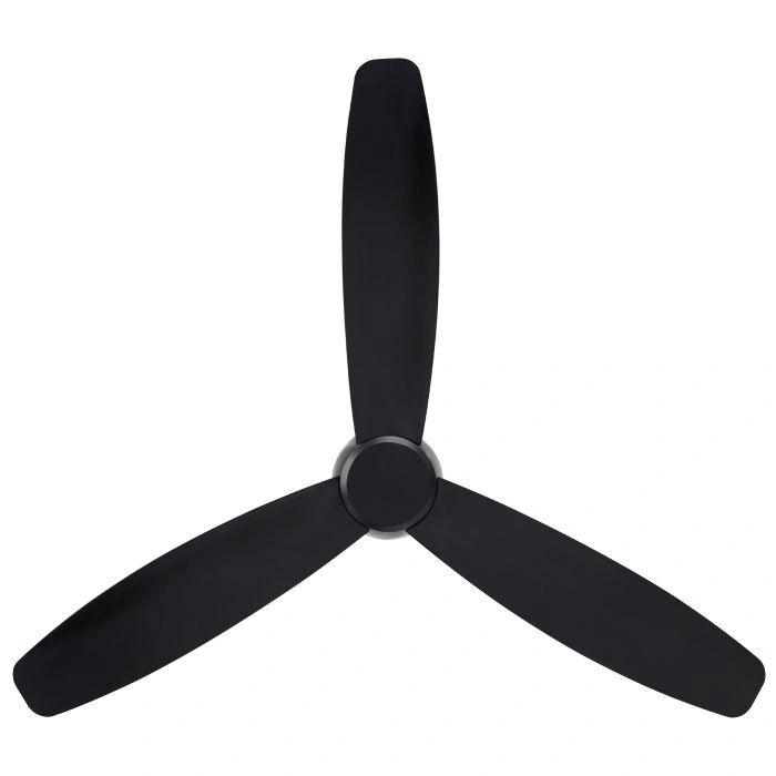 EGLO SEACLIFF 52 DC hugger ceiling fan MATTE BLACK