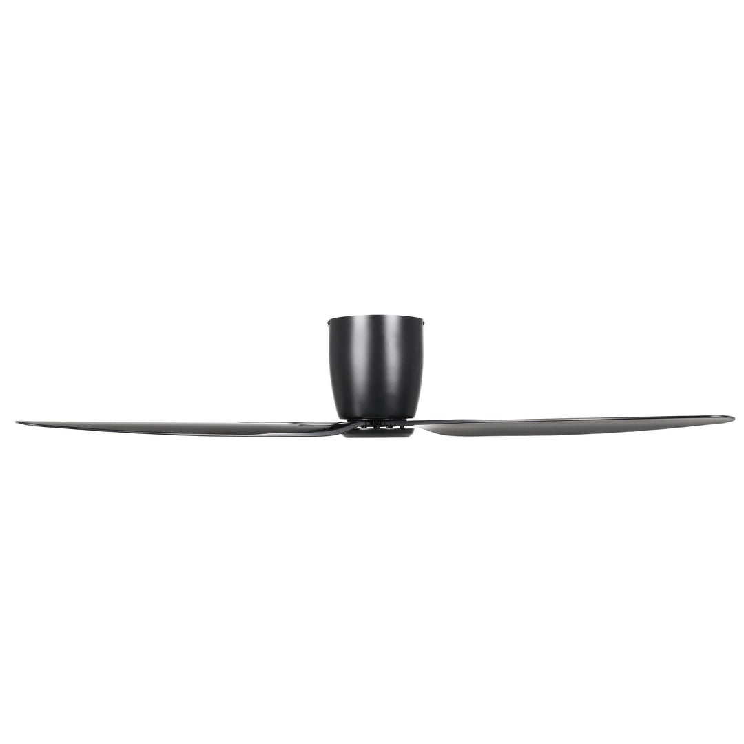 EGLO SEACLIFF 52 DC hugger ceiling fan MATTE BLACK