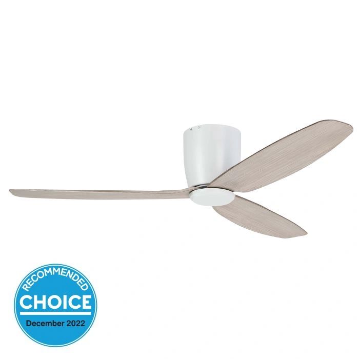 EGLO SEACLIFF 52 DC hugger ceiling fan GESSAMI OAK