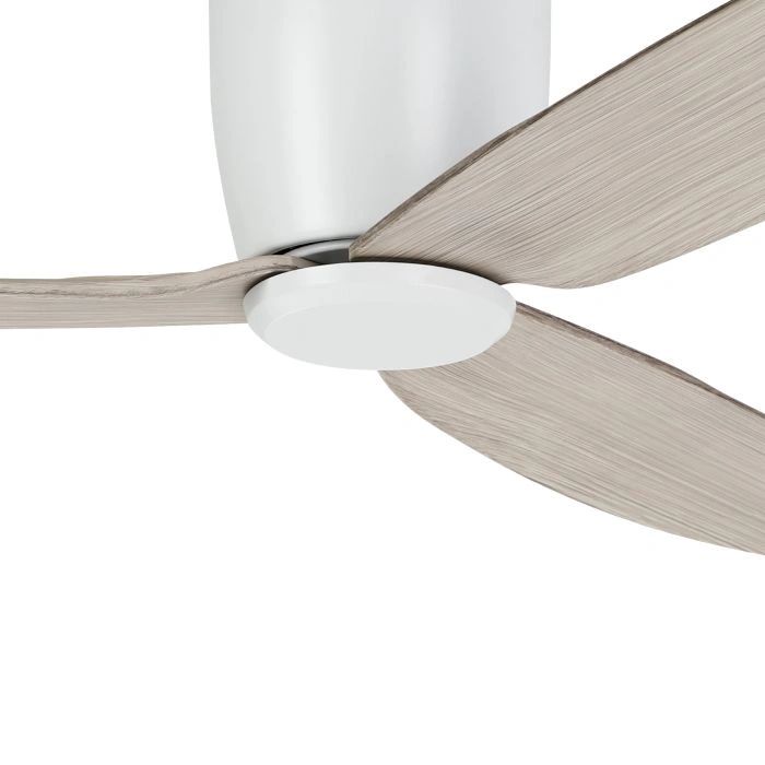 EGLO SEACLIFF 52 DC hugger ceiling fan GESSAMI OAK