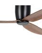 EGLO SEACLIFF 52 DC hugger ceiling fan LIGHT WALNUT