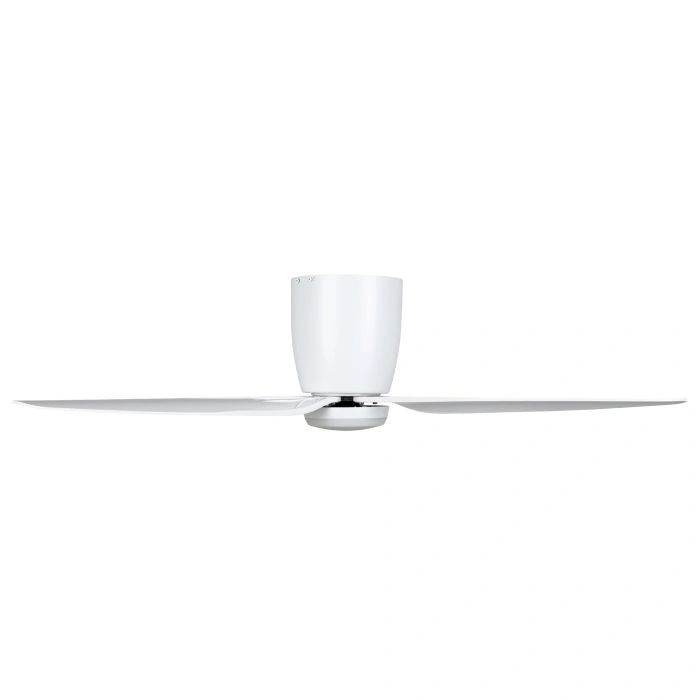 EGLO SEACLIFF 44 DC hugger ceiling fan with LED light MATTE WHITE